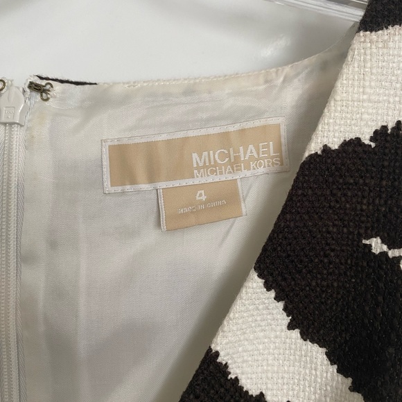 Michael Kors Brown/Tan Animal Print Sundress (Sz. 4) - Picture 2 of 5